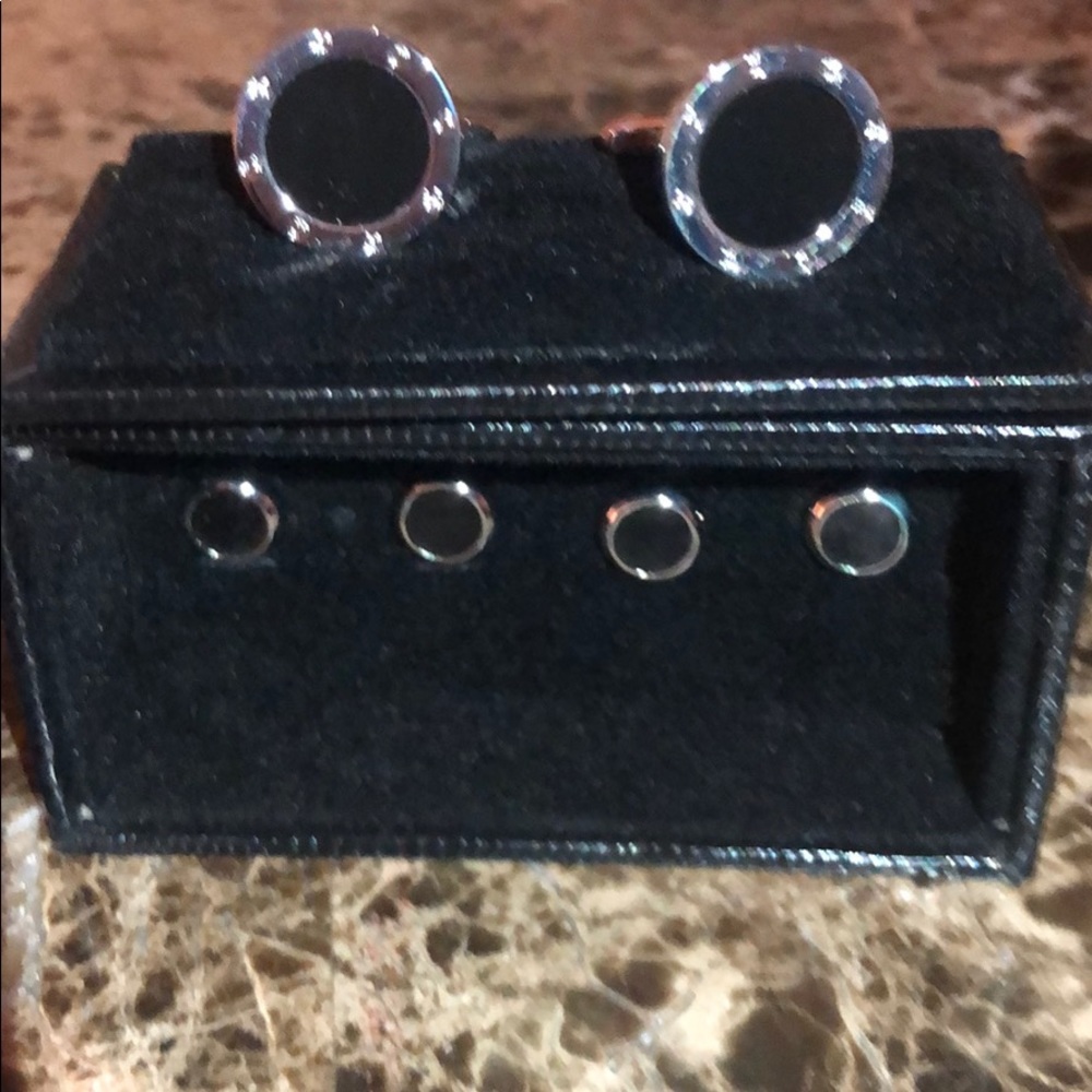 Men’s Tux Buttons and Cufflink set